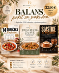 BALANS paket za svaki dan – 3 PDF kuharice za kalorijski deficit: doručci, obiteljski ručkovi i slastice