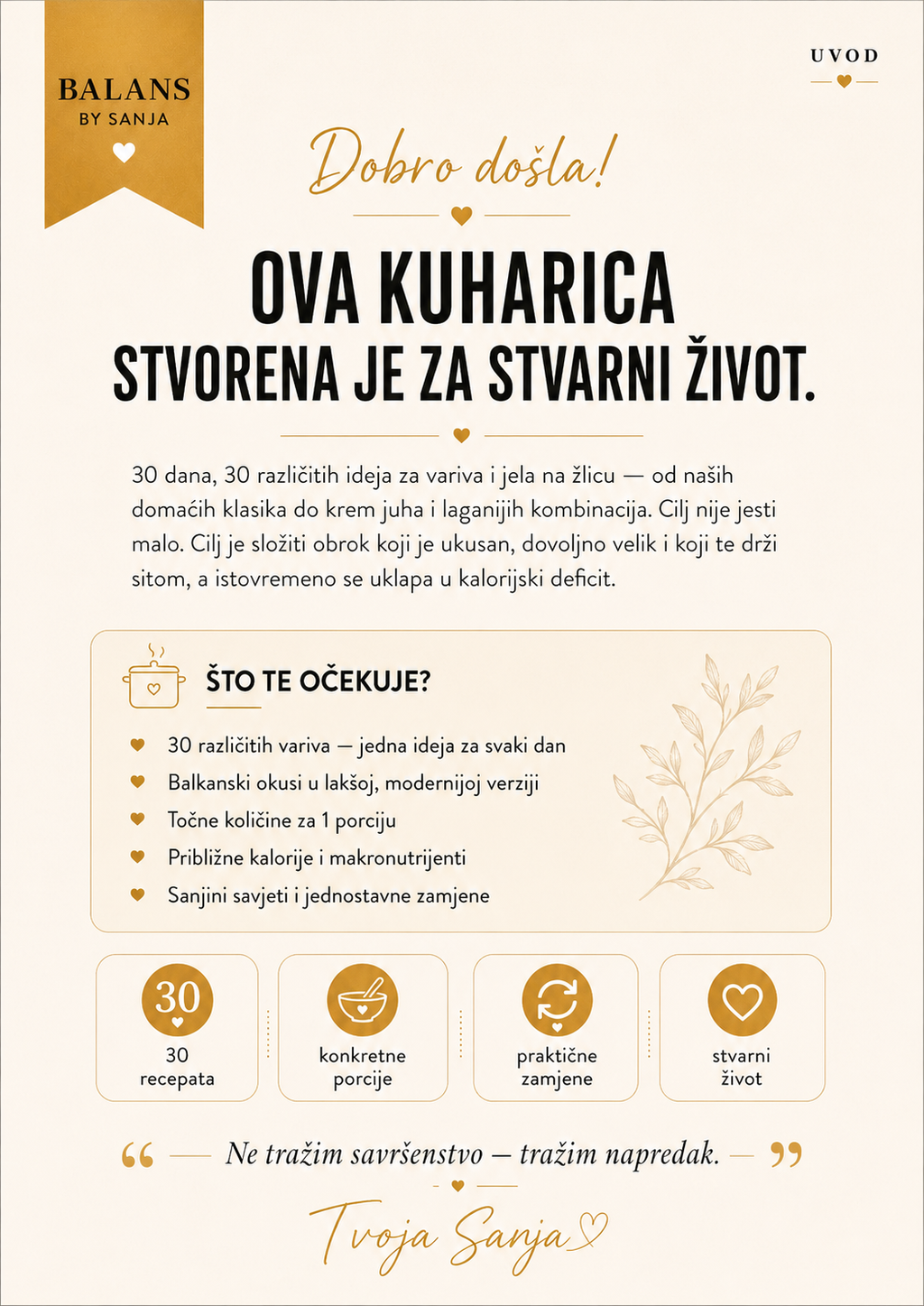 Što dobivaš u digitalnoj PDF kuharici Variva – 30 recepata, konkretne porcije, praktične zamjene i nutritivne vrijednosti