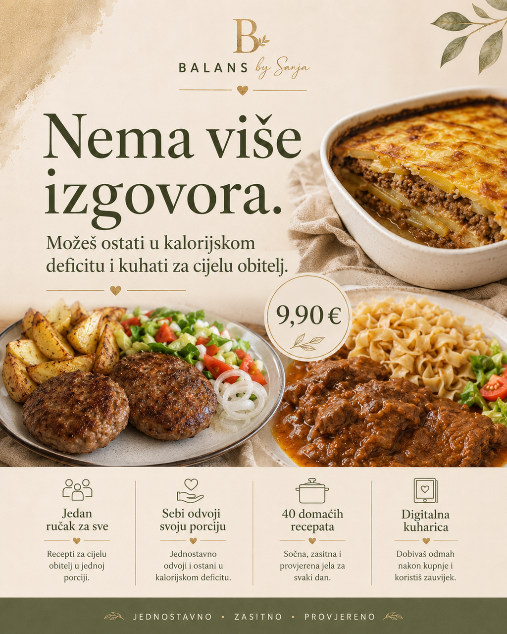 Jedan ručak za sve – recepti za lakšu kontrolu porcije i kalorijskog unosa