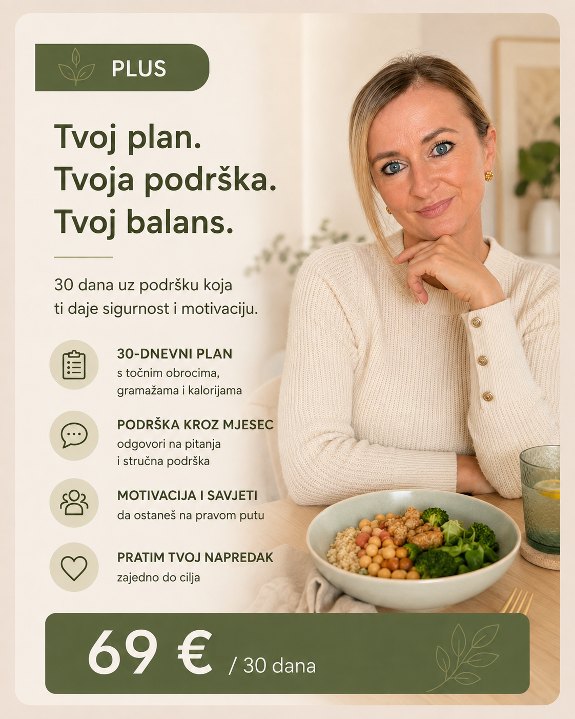 BALANS Plus – individualni plan prehrane uz podršku