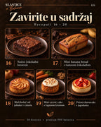 Recepti za slastice u kalorijskom deficitu – brownie, banana bread, carrot cake i cheesecake